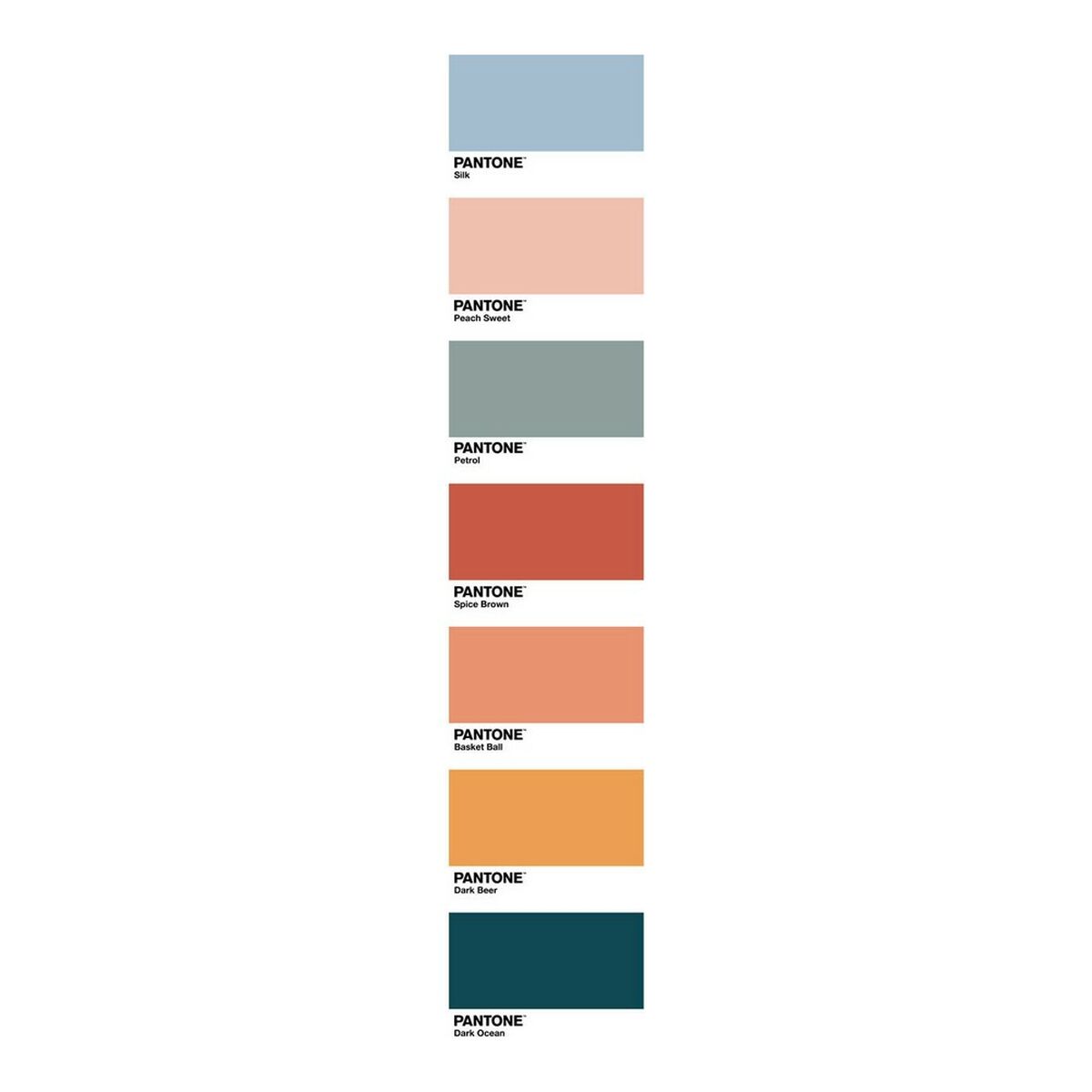 Nordijska navlaka Fun Deck C Pantone
